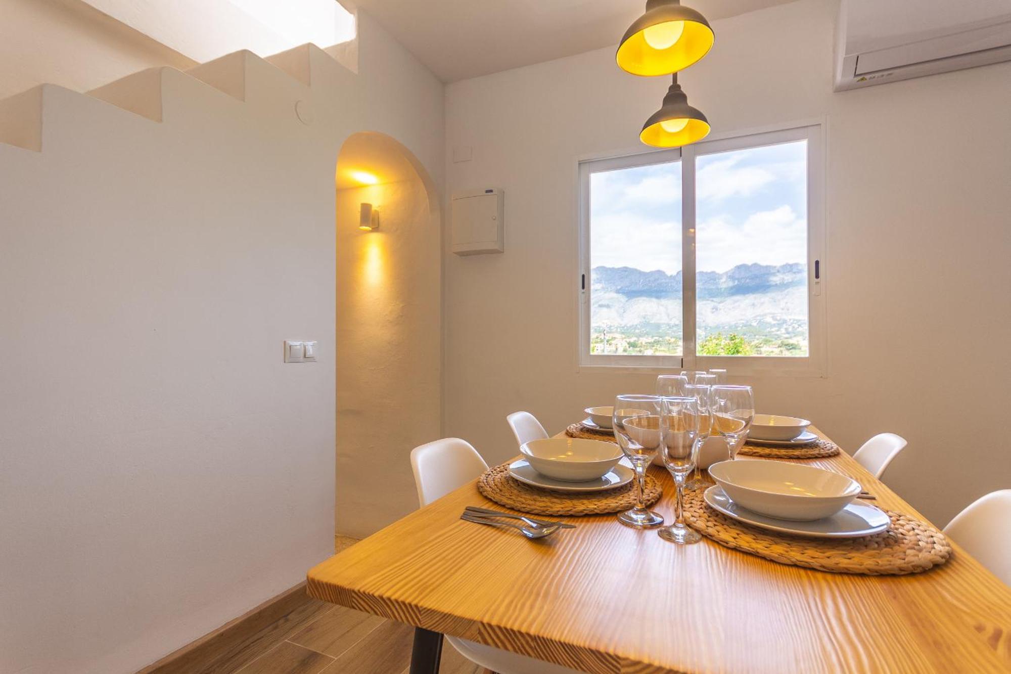 Wonderful Views Terrace 3Br Cottage - Bbq - Ac Альтеа Экстерьер фото